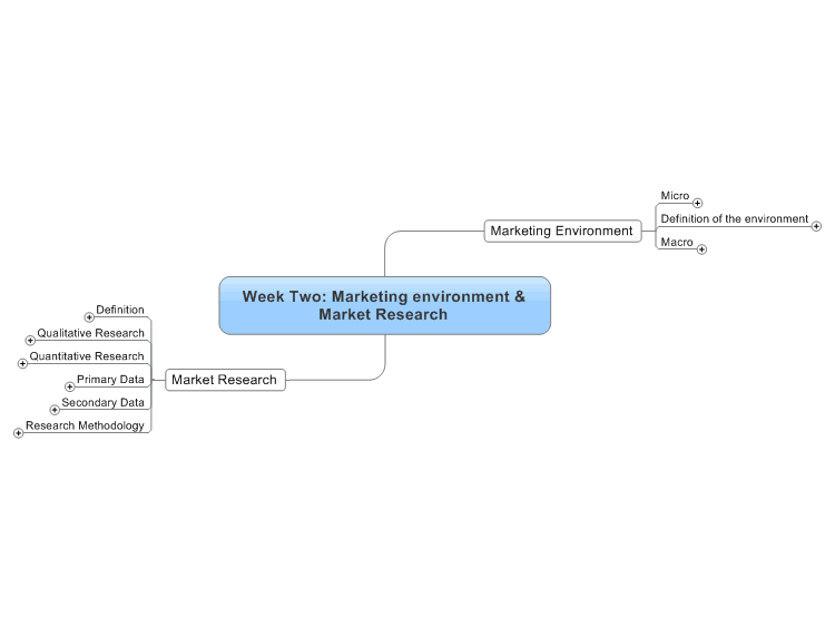 Marketing Environment and Market Research